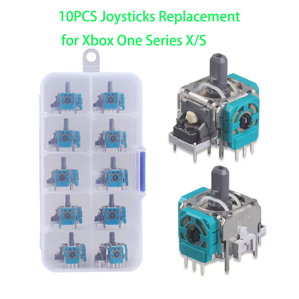 Gaming Accessories Xbox Series S - 10 sztuk wymiana 3D analogowy joystick