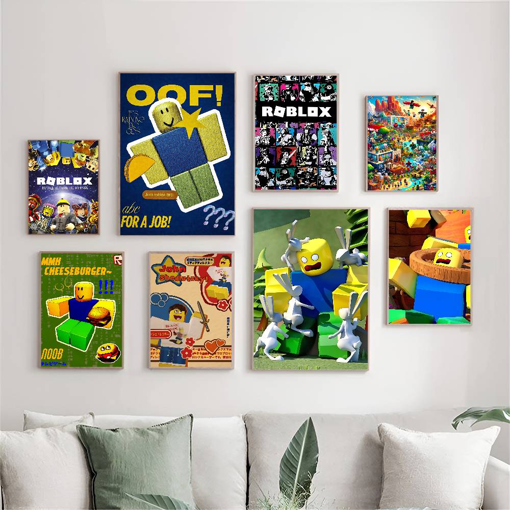 Gaming Accessories Roblox - Gra Sandbox R-Roblox Anime Plakaty Naklejki