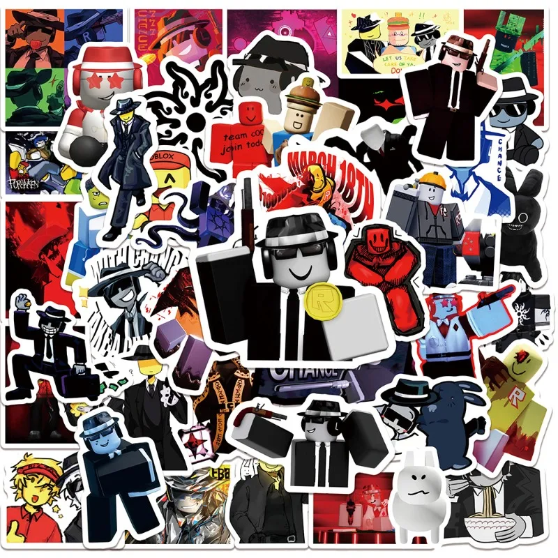 Gaming Accessories Roblox - Naklejki z pluszowymi figurkami z Roblox