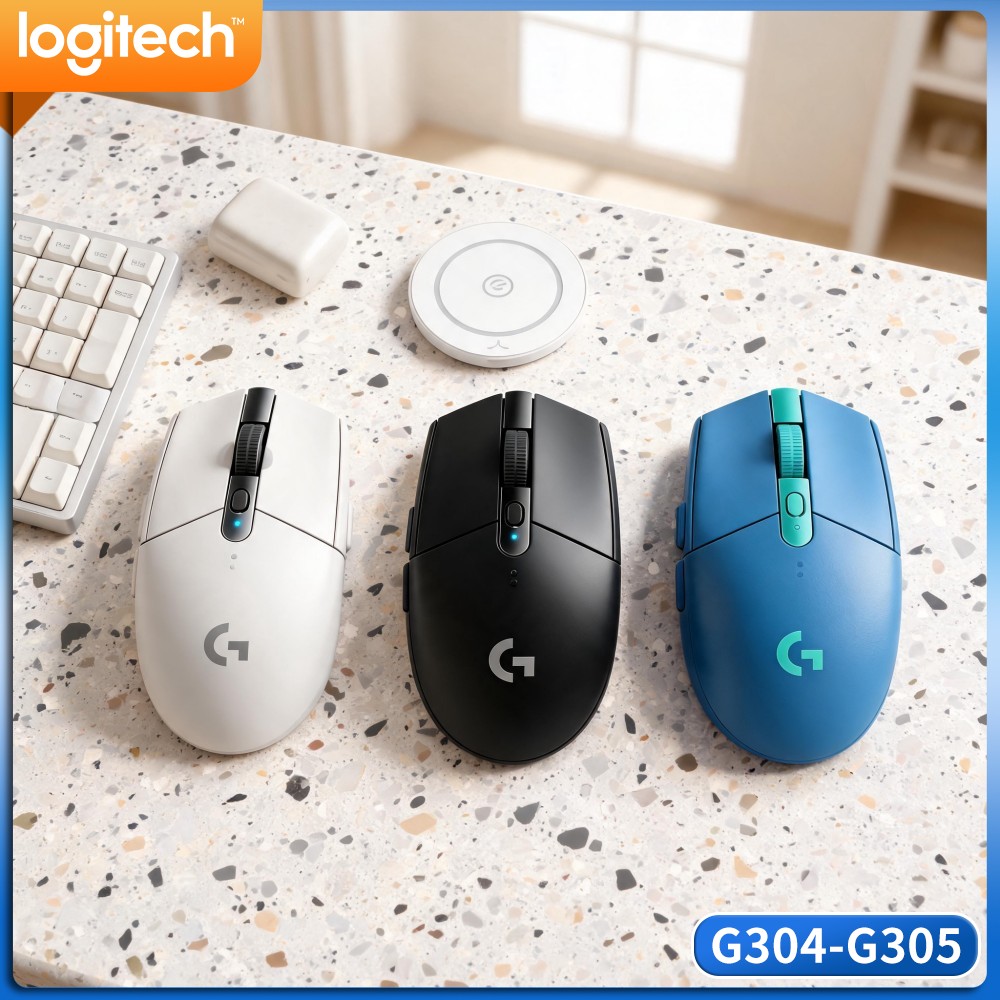 Pc Gaming Essentials Accessories - Mysz gamingowa Logitech G305 LIGHTSPEED, 12000