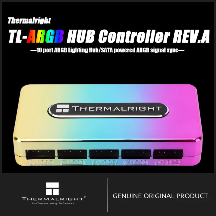 Fan Hub Rgb Controller - Kontroler Thermalright TL-ARGB HUB REV.A, 10-portowy