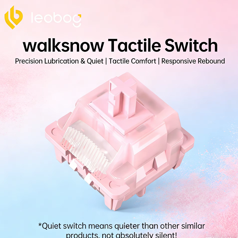 Gaming Accessories Uk - LEOBOG Walk Snow Silent Tactile Switch
