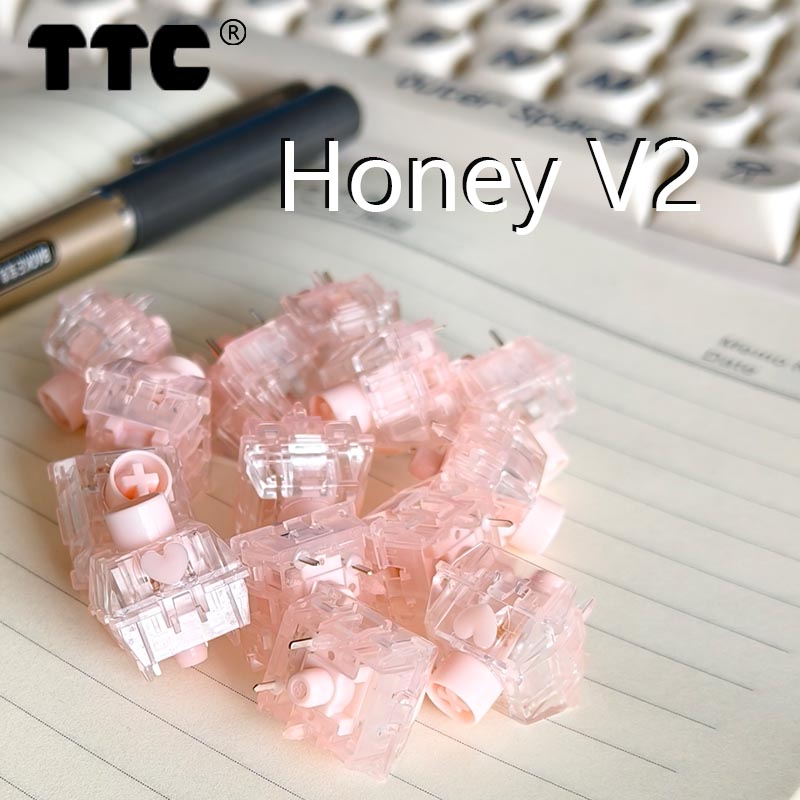 Gaming Accessories Uk - Struktura przełączników TTC Honey V2, 42g,