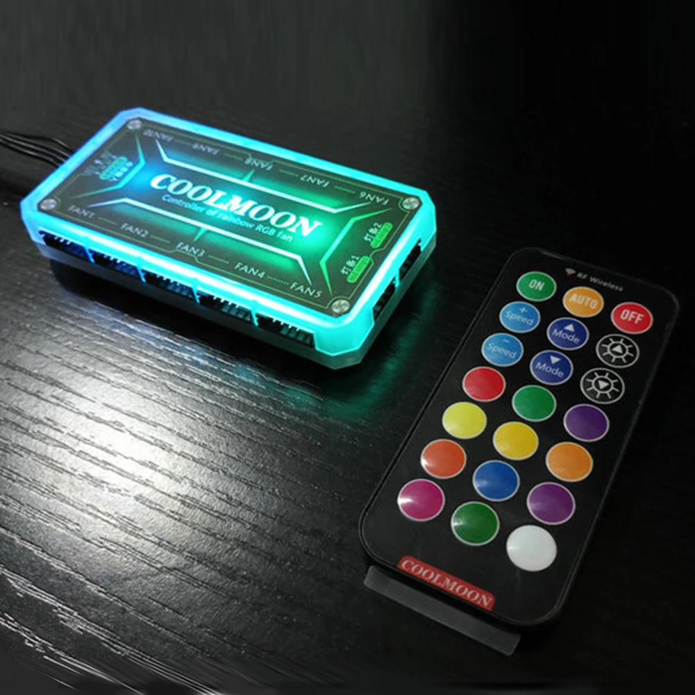 Kontroler COOLMOON ARGB 12V 5A – Fan Hub Rgb Controller recenzja i cena