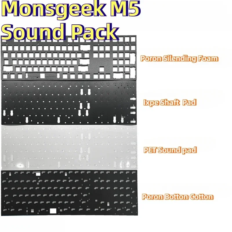 Monsgeek M5 Sound Pack/ Plate  – Gaming Accessories Pack recenzja i cena