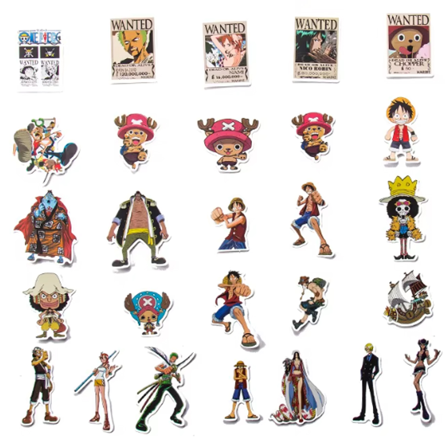 50 szt. Naklejki One Piece, up – Gaming Accessories Roblox recenzja i cena