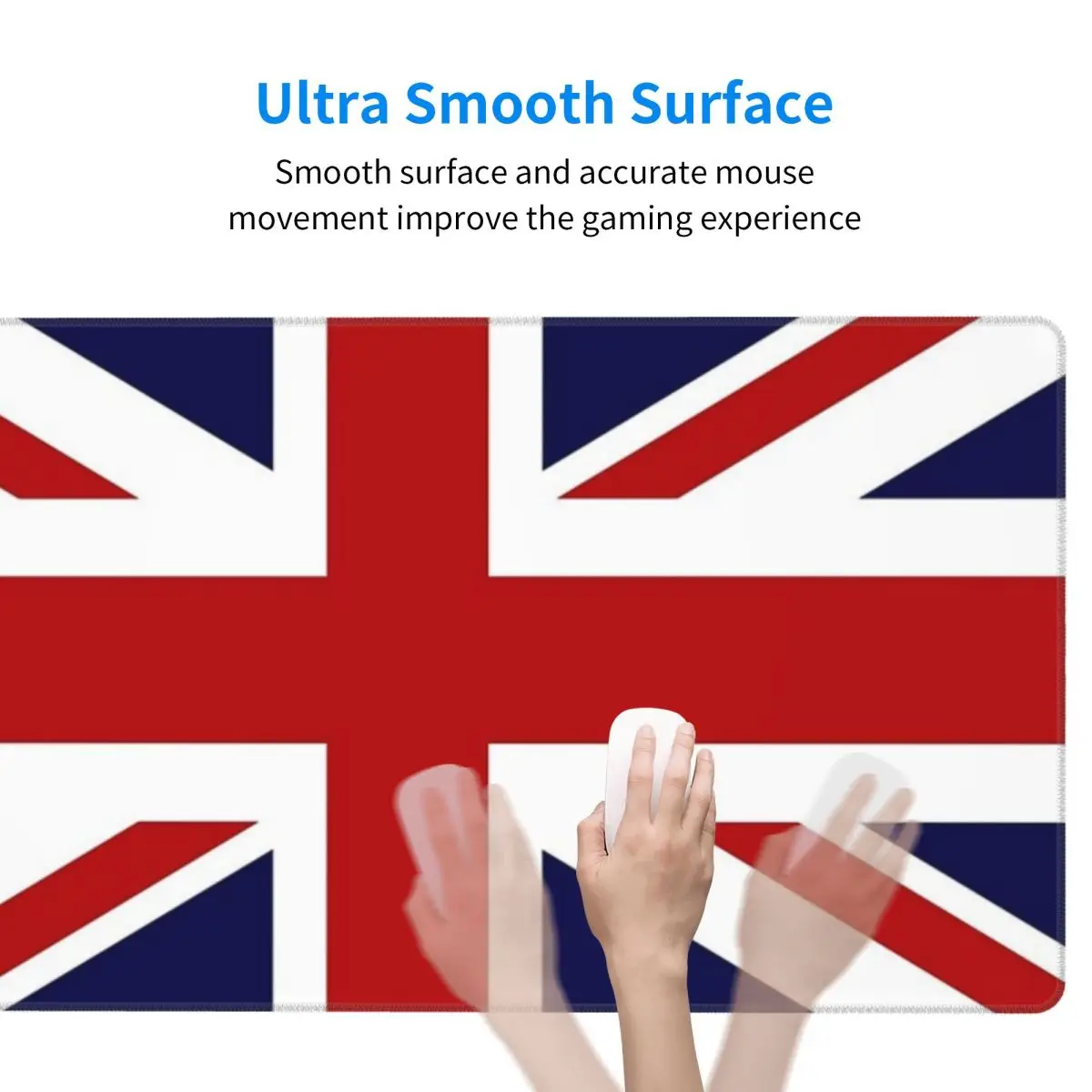 Duża podkładka pod mysz z flag – Gaming Accessories Uk recenzja i cena