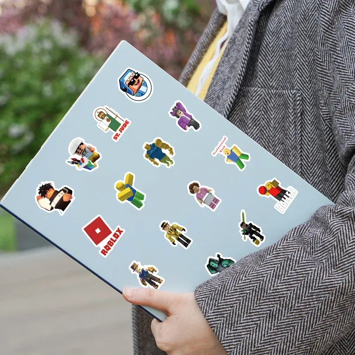 100 szt. Naklejek Roblox, kres – Gaming Accessories Roblox recenzja i cena