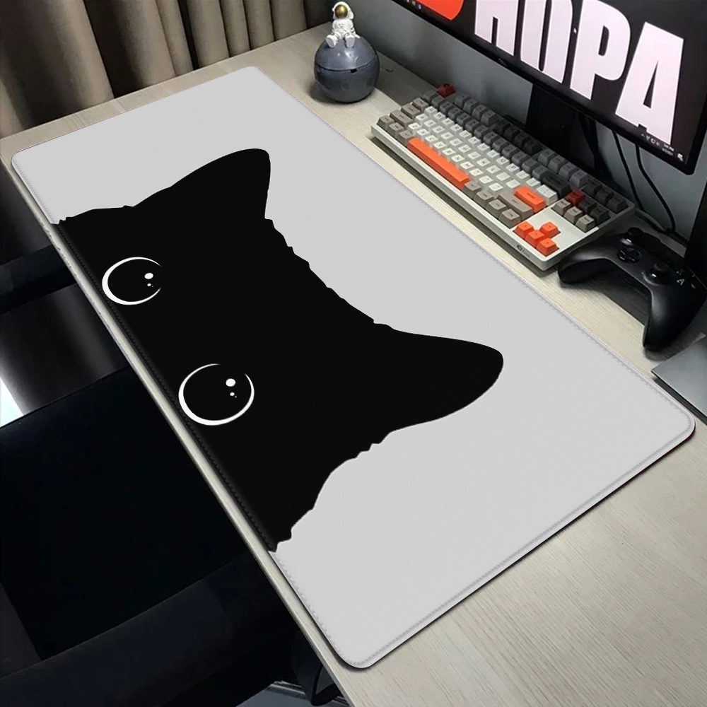 Zabawna czarna kotka podkładki – Gaming Accessories Companies recenzja i cena