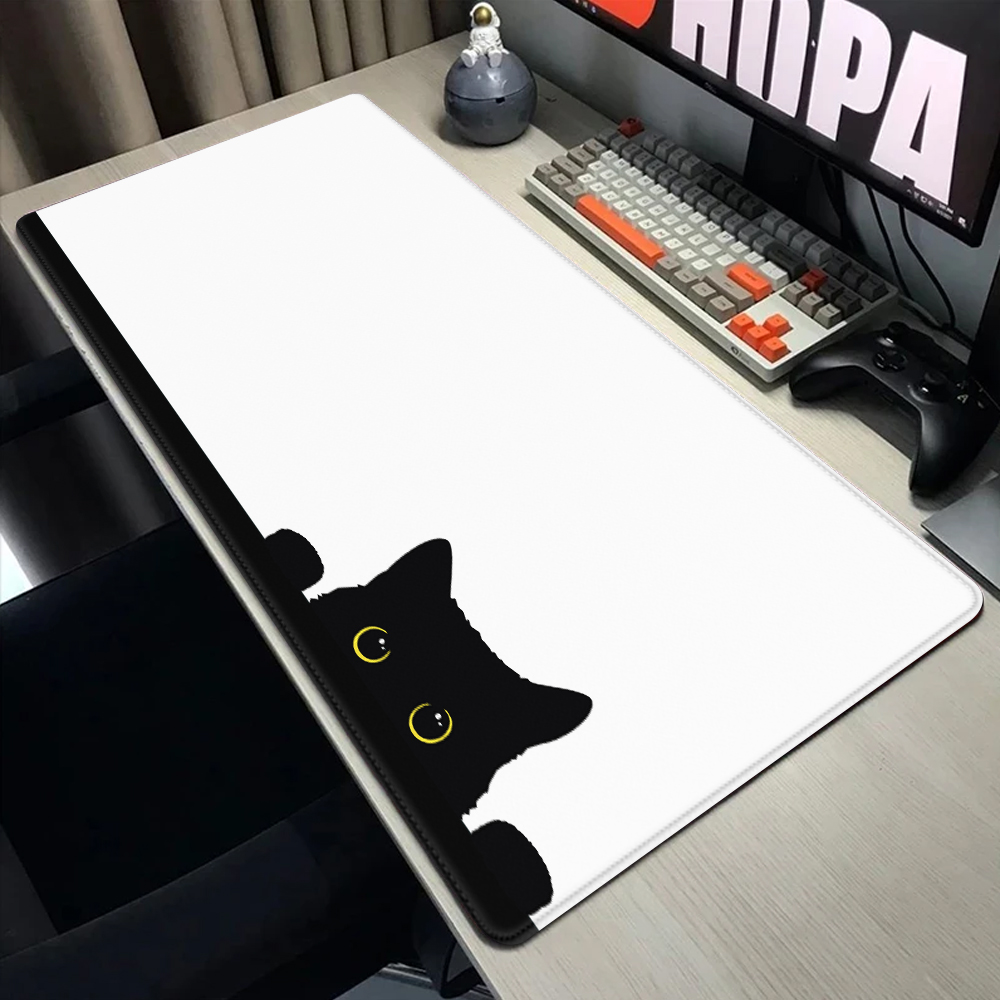 Zabawna czarna kotka podkładki – Gaming Accessories Companies recenzja i cena