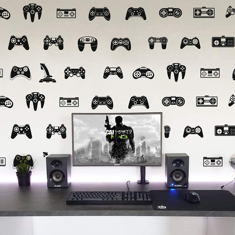 39Pcs Gra wideo Joystick Nakle – Gaming Accessories Wallpaper recenzja i cena