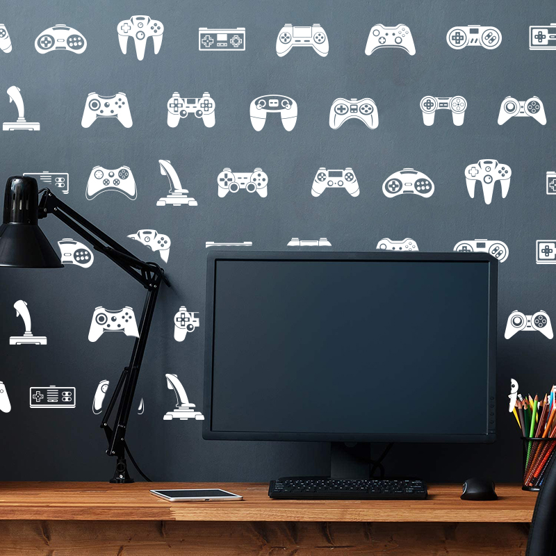 39Pcs Gra wideo Joystick Nakle – Gaming Accessories Wallpaper recenzja i cena