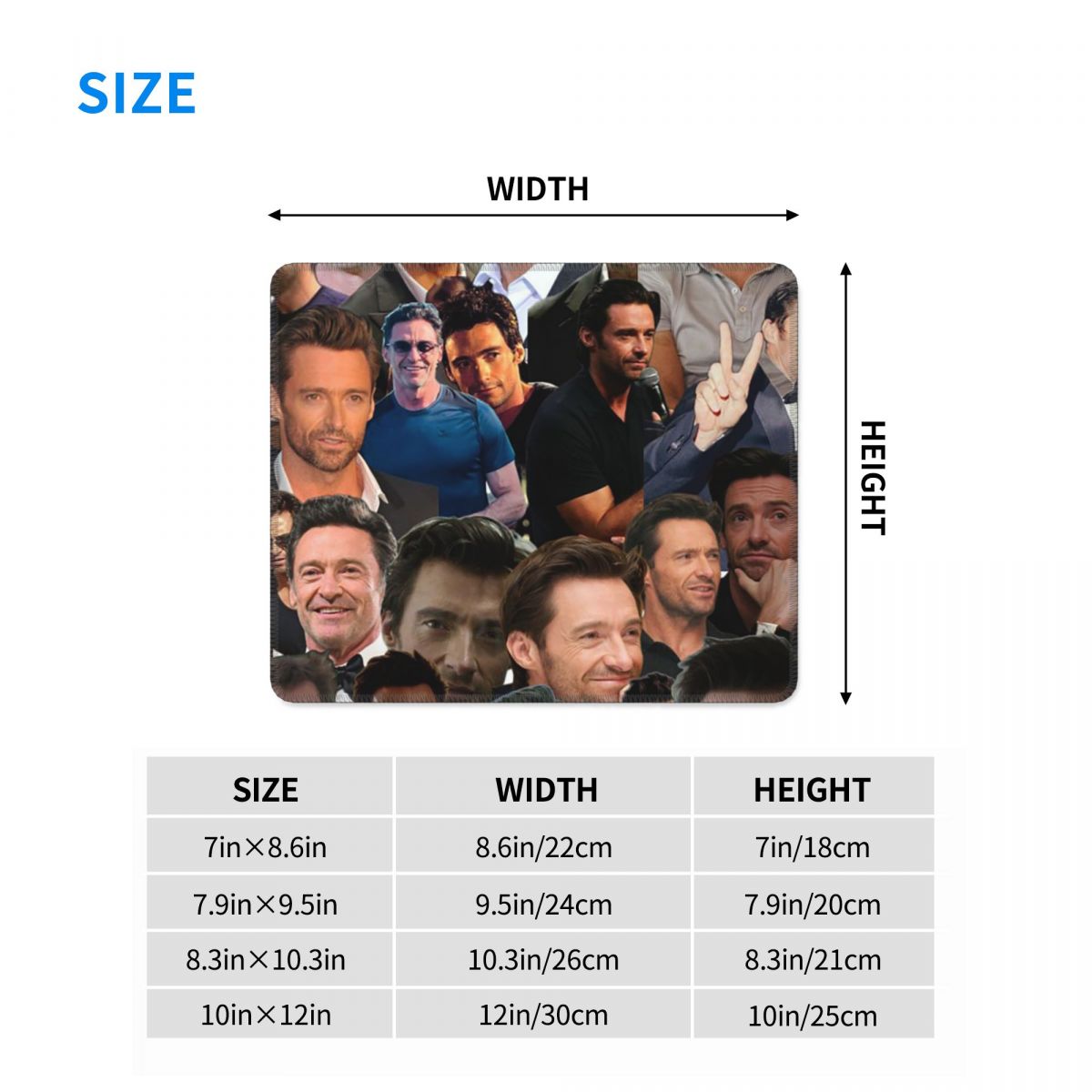Hugh Jackman Kolaż Zdjęć (14)  – Gaming Accessories Photo recenzja i cena