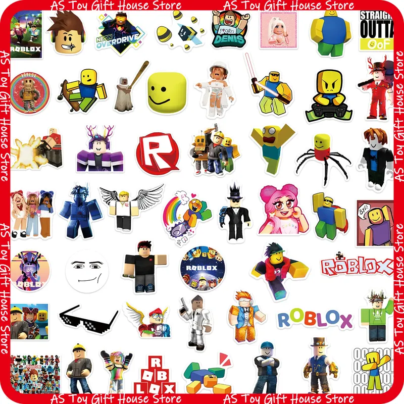 50 szt. Naklejek Graffiti Robl – Gaming Accessories Roblox recenzja i cena