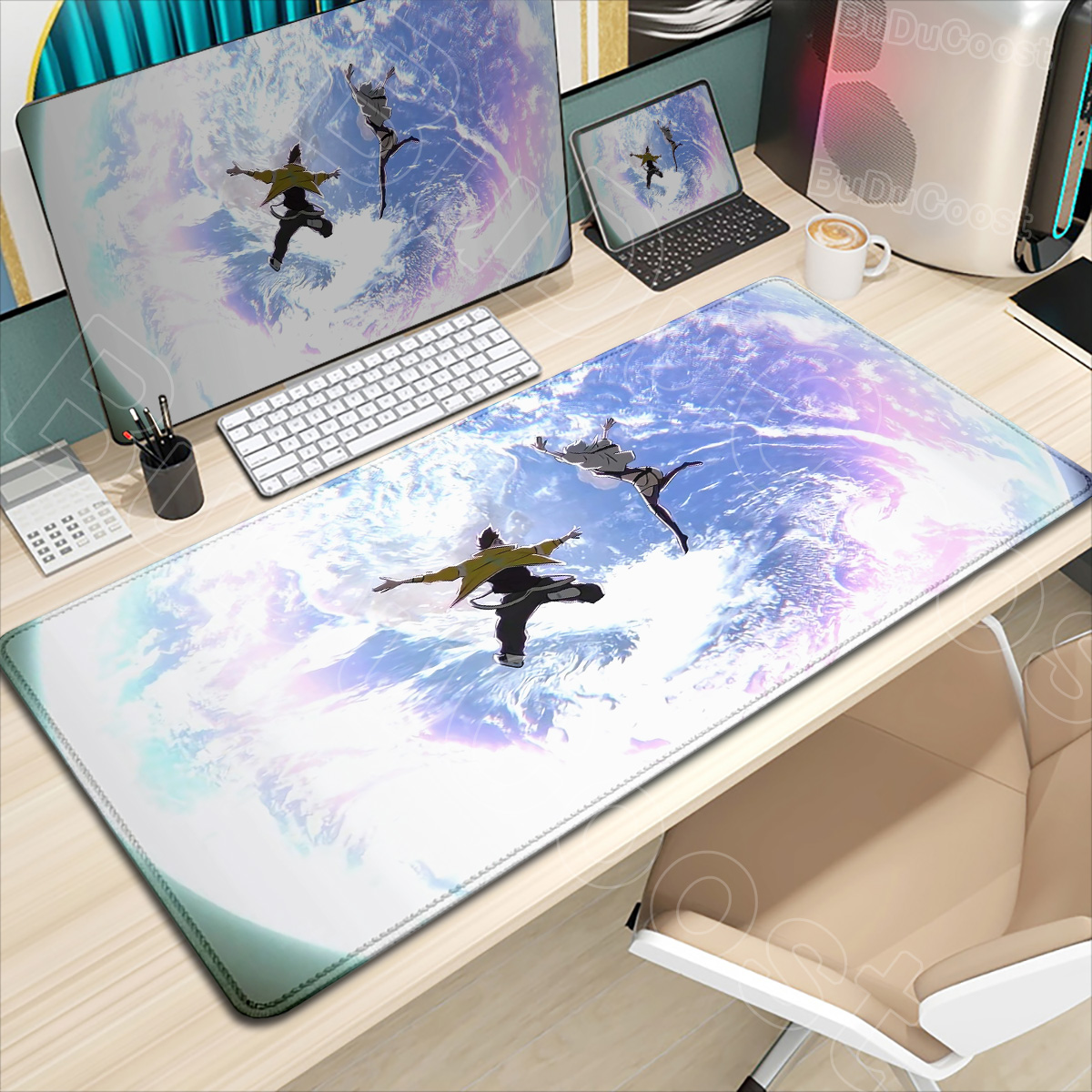 Druk HD Nowa Tapeta C_cyberpun – Gaming Accessories Wallpaper recenzja i cena