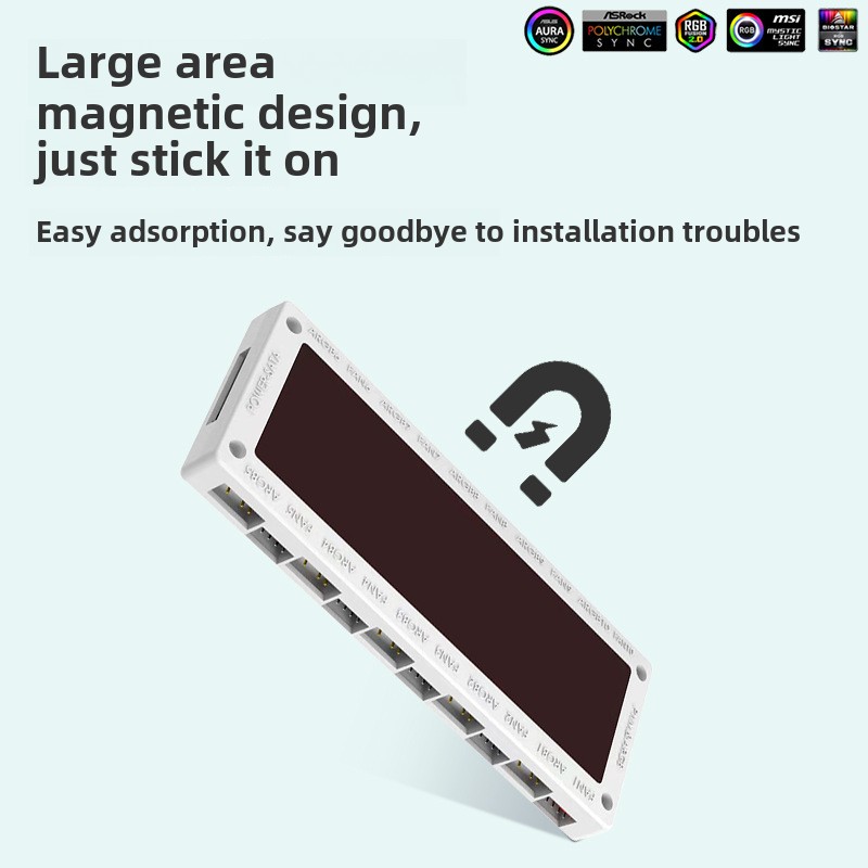 COOLMOON płyta główna 5V 3Pin  – Fan Hub Rgb Controller recenzja i cena