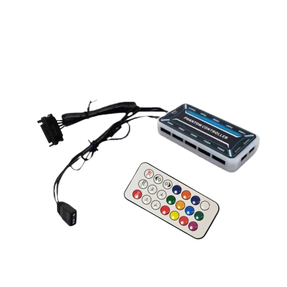 Hub wentylatorów 6-pinowych, 1 – Fan Hub Rgb Controller recenzja i cena
